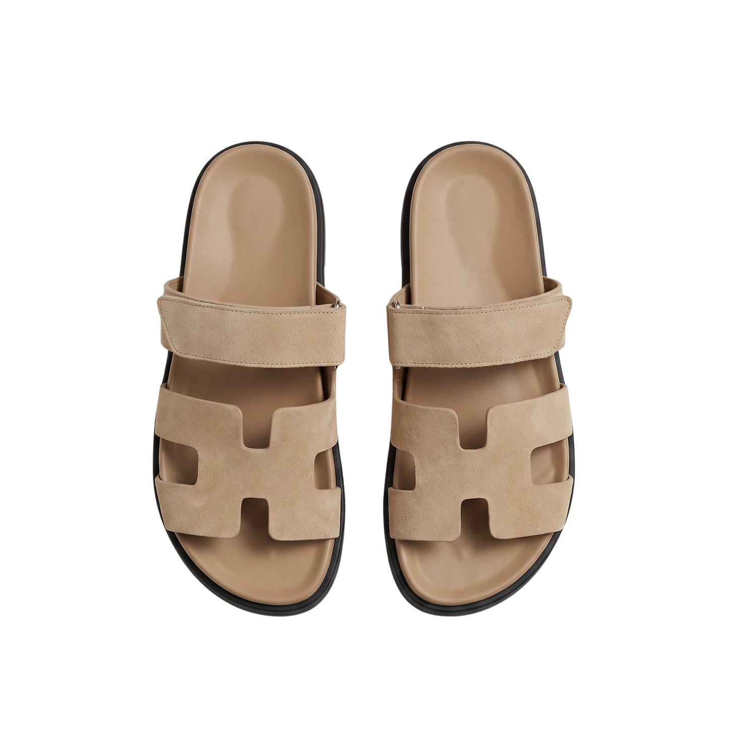 H-Cut Leather Sandals