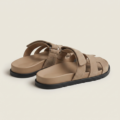 H-Cut Leather Sandals