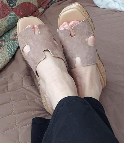 Genuine Leather Corkwedge