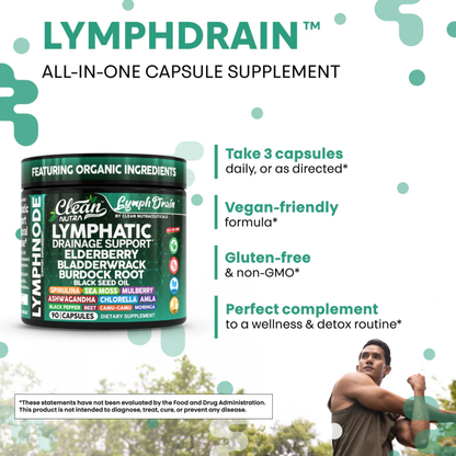 LymphDrain™ - Lymphatic Drainage Support Capsules
