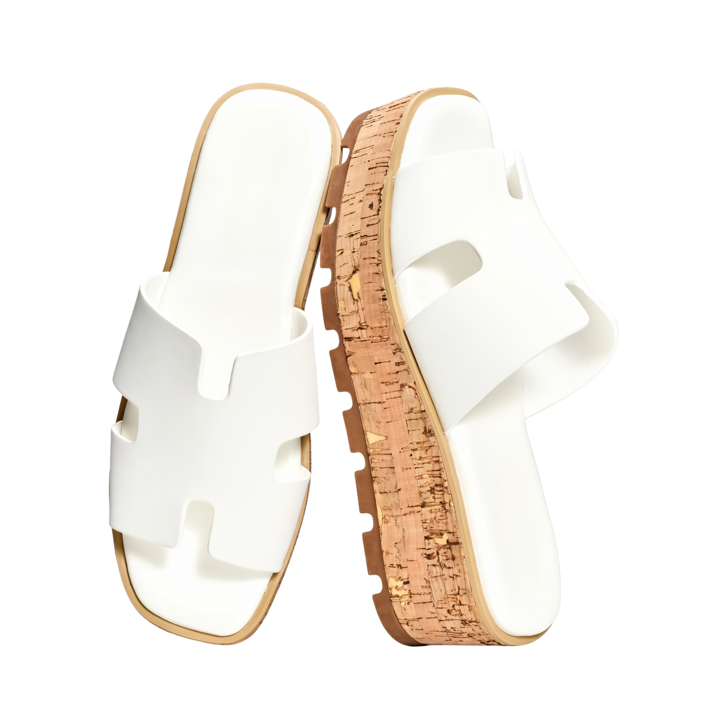 Genuine Leather Corkwedge