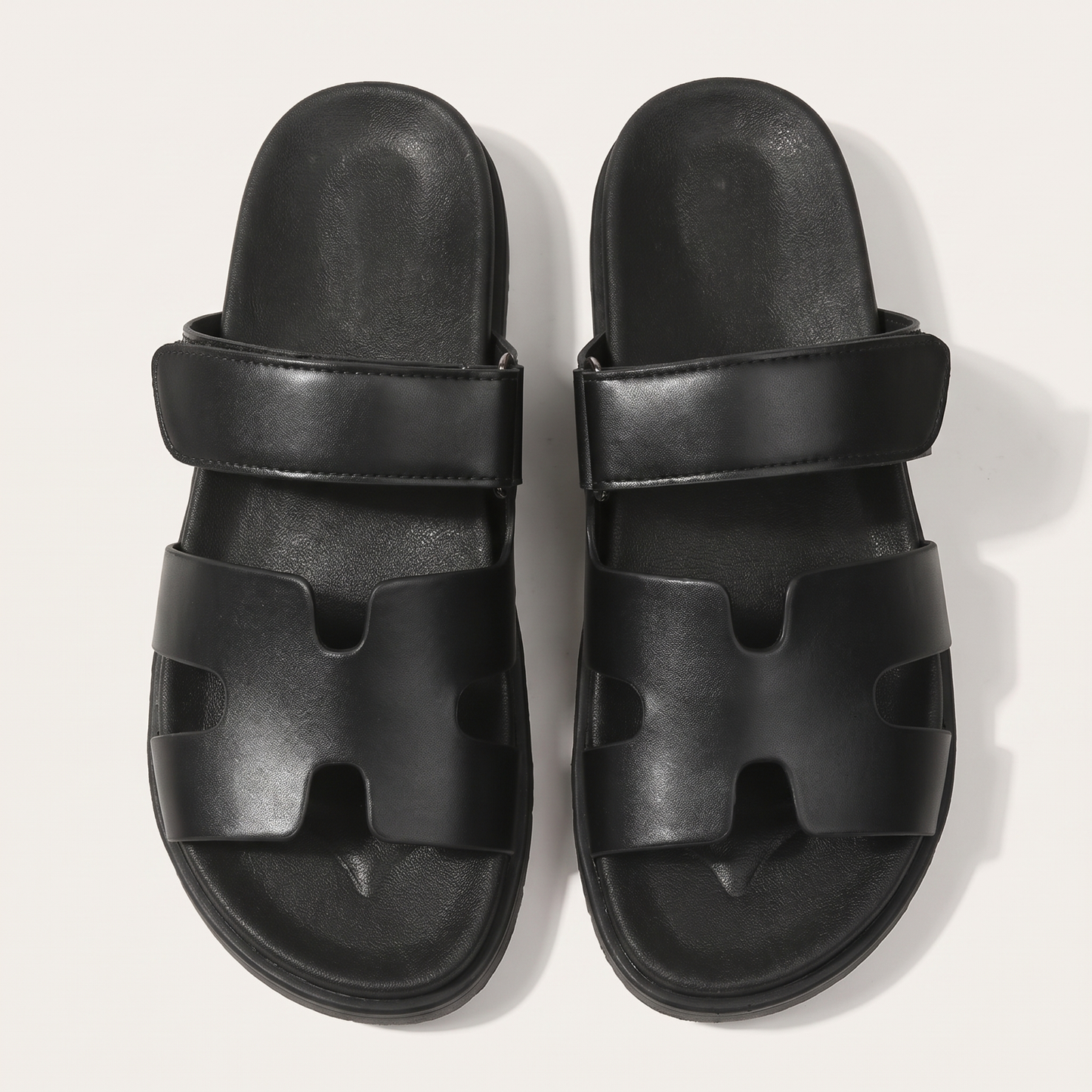 H-Cut Leather Sandals
