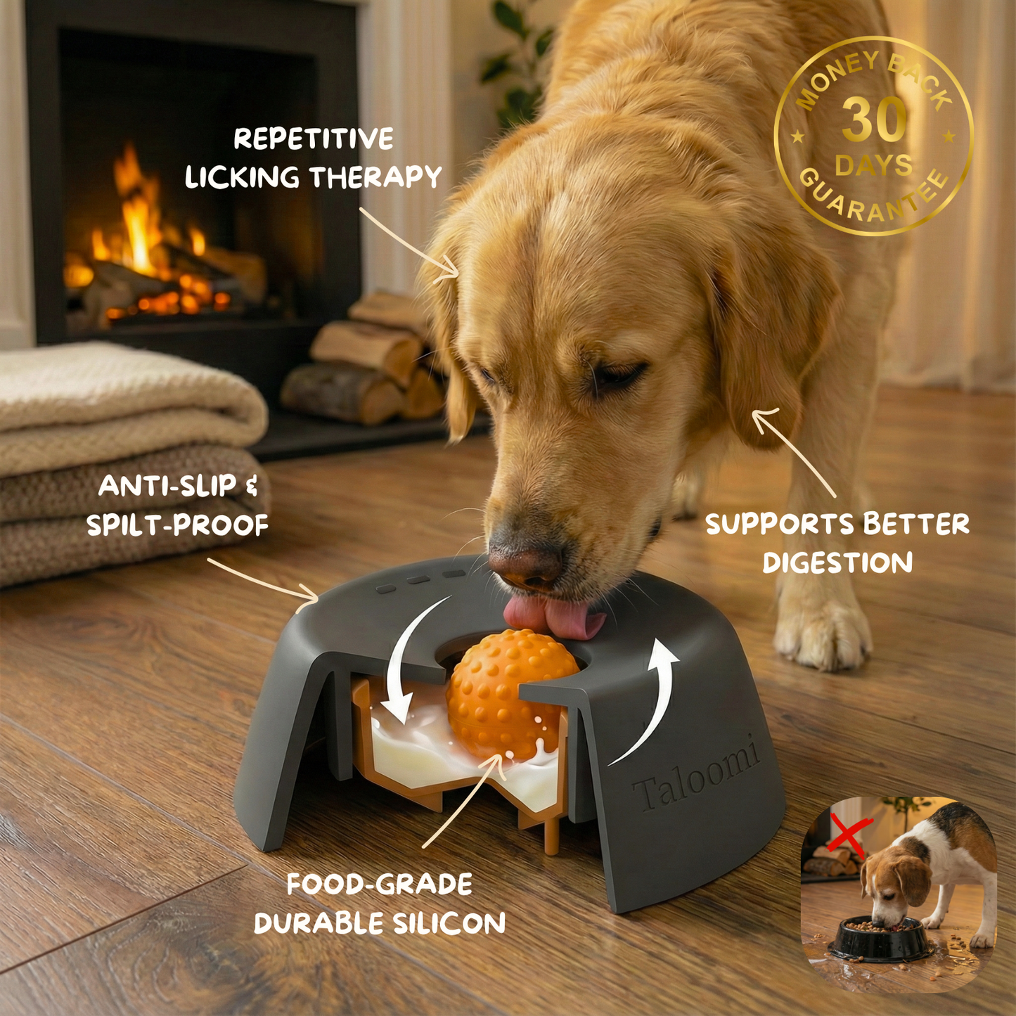 CalmLick™ - Liquid Treat Bowl