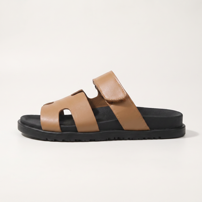 H-Cut Leather Sandals
