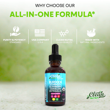 LymphoDefend™ - Organic Lymphatic Support Drops