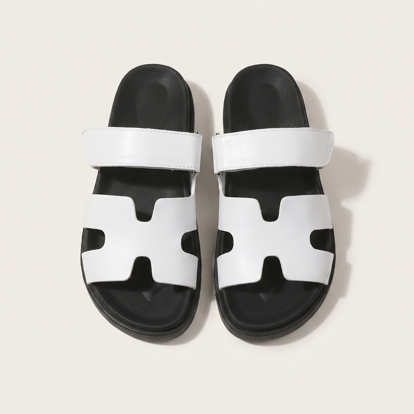 H-Cut Leather Sandals