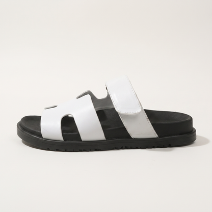 H-Cut Leather Sandals