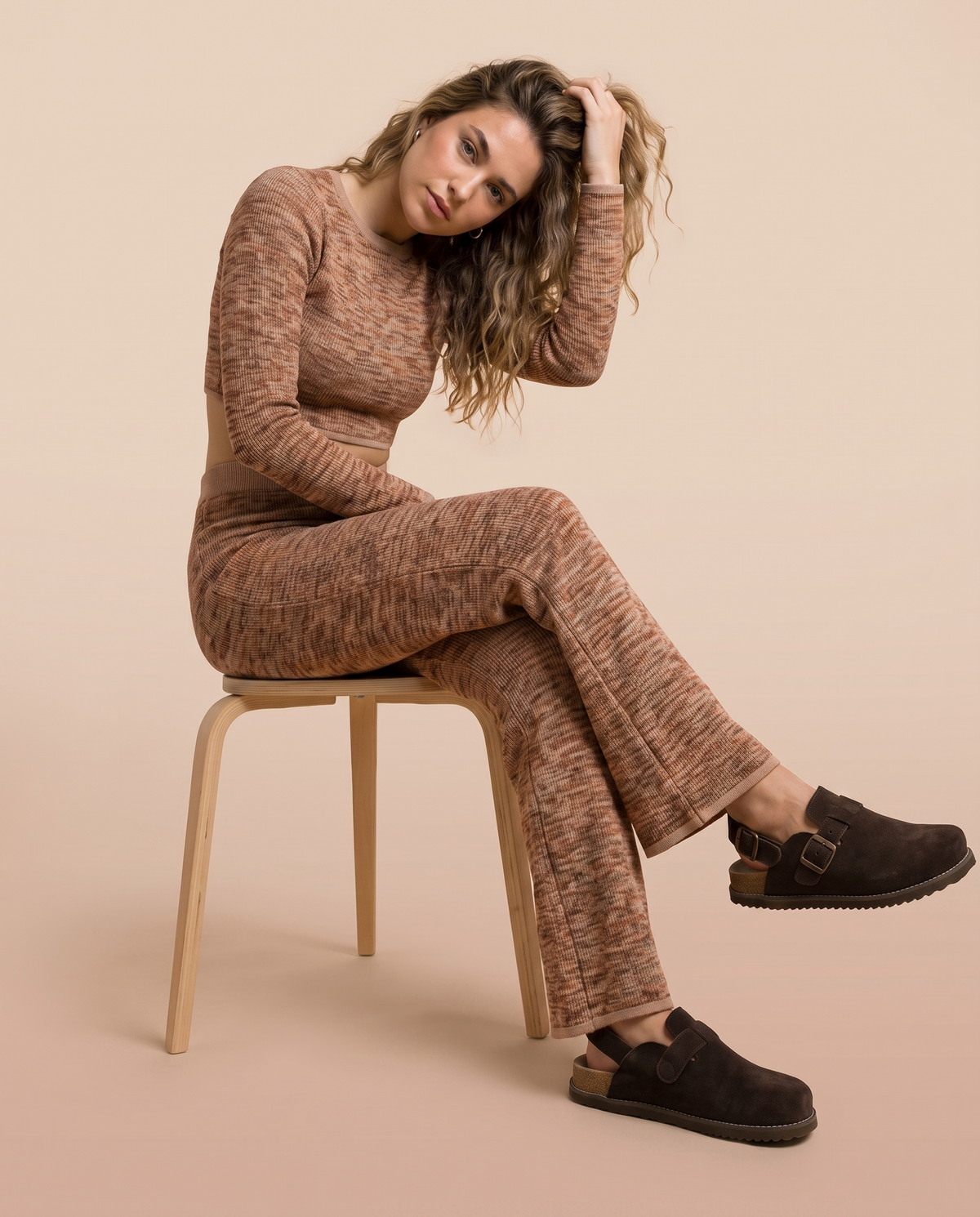Buckled Suede